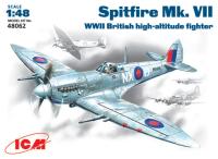 1/48 Спитфайр Mk_ VII_ ВВС Великобритании_ самолет _ICM_ 48062_