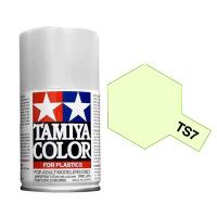 TS-7 Racing White - краска-спрей в баллоне_ 100мл_ _Tamiya_ 85007_