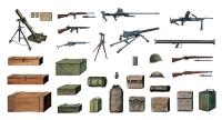1/35 Набор оружия_ ящиков_ сумок _Italeri_ 0407_