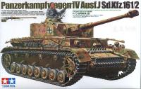 1/35 Танк Panzerkampfwagen IV Ausf.J с 1 фигурой танкиста (35181)