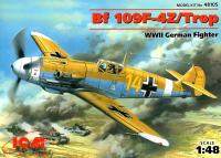 1/48 Германский истребитель Bf 109 F-4Z/Trop _ICM_ 48105_