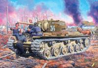 1/35 Тяжелый танк КВ-1 обр_ 1942г_ поздний _EE_ 35086_