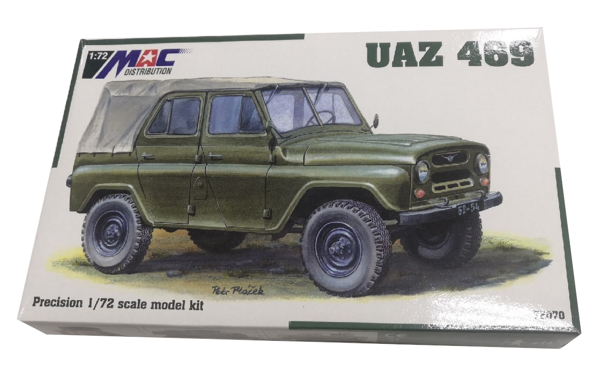 1/72 Автомобиль UAZ 469 (MAC, 72070)