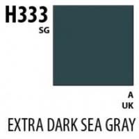 Краска акриловая Mr.Hobby Extra Dark Seagray BS381C/640 (тем.мор.серый), полуглянцевая, 10 мл (H333)