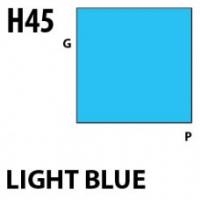 Краска акриловая Mr.Hobby Light Blue (светло-синий), глянцевая, 10 мл (H45)