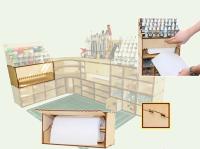 Модуль-бокс под бумажное полотенце_ рулон 260 мм _WINmodels_ MWP-0010-05_