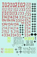 1/35 Декаль Нем_танкТ-V _Пантера_ _МирМоделей_ Д35001_