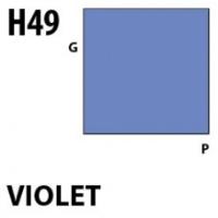 Краска акриловая Mr_Hobby Violet _фиолетовый__ глянцевая_ 10 мл _H49_