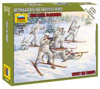 1/72 Советские лыжники _Звезда_ 6199_