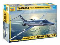 1/144 Учебно-тренировочный самолет Ту-134УБЛ _Звезда_ 7036_