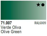 Краска Olive Green _оливково-зеленый__ акрил_ 17 мл _71007_