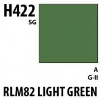 Краска акриловая Mr.Hobby RLM82 Light Green (светло-зеленый), полуглянцевая, 10 мл (H422)