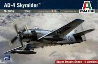 1/48 Самолет  AD-4 SKYRAIDER (Italeri, 2697)