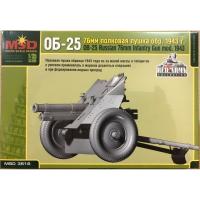 1/35 Полковая пушка 76мм ОБ-25_ обр_ 1943г_ _MSD_ 3516_