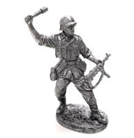 Автоматчик с гранатой_ Вермахт _Германия__ 1942-45гг_ _EkCastings_ ww2-44_