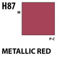 Краска акриловая Mr.Hobby Metallic Red (красный металлик), металлик, 10 мл (H87)