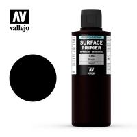 Грунтовка Vallejo_ черная_ акрил_ 200 мл_ _74602_