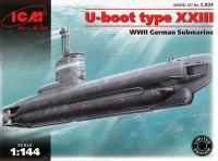 1/144 Немецкая подводная лодка U-Boat Type XXIII (s.004)