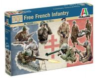 1/72 Солдатики WWII: FREE FRENCH INFANTRY (Italeri, 6189)