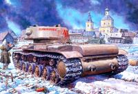 1/35 Тяжелый танк КВ-1 обр_1942_ ранняя версия _ЕЕ_ 35120_