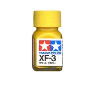 XF-03 Эмаль Flat Yellow (желтая), матовая, 10мл (Tamiya, 80303)