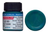 Краска Gloss Emerald Green _глянцевый изумрудно-зеленый__ 22мл _LC63_