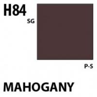 Краска акриловая Mr.Hobby Mahogany (красное дерево), полуглянцевая, 10 мл (H84)