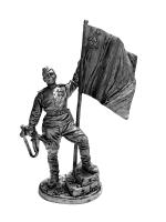 Гв_ ефрейтор пехоты Кр_ Армии с советским флагом_ 1943-45 гг_ СССР _EkCastings_ WW2-16_