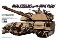 1/35 Амер.танк М1А1 ABRAMS w/MINE PLOW и 2 ф. (35158)
