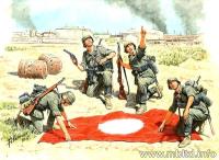 1/35 Фигуры “Штуки летять_”_ Немецкая пехота_ Сталинград_ лето 1942 г _MB_ 3545_