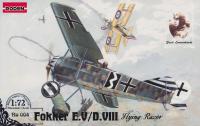 1/72 Самолет FOKKER EV/DVIII _Roden_ 004_