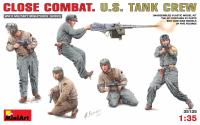 1/35 Фигуры Американский танковый экипаж в ближнем бою_ 5 фигур _MiniArt_ 35135_