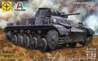 1/72 Немецкий танк Т-II _Моделист_ 307244_