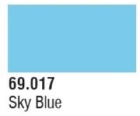 Краска Sky Blue _небесный синий__ акрил_ 17мл _Vallejo_ 69017_
