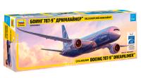 1/144 Пассажирский авиалайнер _Боинг 787-9 Дримлайнер_ _7021_