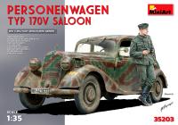 1/35 Автомобиль Personenwagen TYP 170V SALOON (MiniArt, 35203)