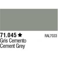 Краска Cement Grey (цементный серый), RAL7033, акрил, 17 мл (71045)