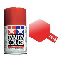 TS-18 Metallic Red (Красная металлик) краска-спрей (Tamiya, 85018)