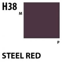 Краска акриловая Mr_Hobby Steel Red _красная сталь__ металлик_ 10 мл _H38_