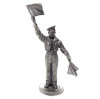 Краснофлотец-сигнальщик_ ВМФ 1941-45 гг_ СССР _EkCastings_ ww2-39_