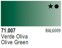 Краска Olive Green (оливково-зеленый), акрил, 17 мл (71007)