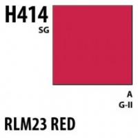 Краска акриловая Mr.Hobby RLM23 Red (красный), полуглянцевая, 10 мл (H414)