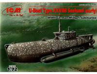 1/72 Подводная лодка U-Boat Type XXVIIB Seehund (early) (s.006)