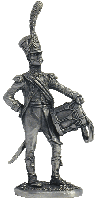 Барабанщик карабинеров легкой пехоты, Франция 1809-14 (N51)