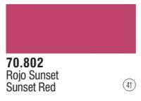 Краска Model Color_ Sunset Red_ 17 мл _70802_