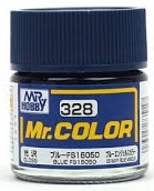 Краска акриловая Mr.Hobby Blue FS15050 (синий), глянцевая, 10 мл (C328)