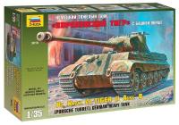 1/35 Немецкий тяжелый танк _Королевский тигр с башней Порше_ _3616_