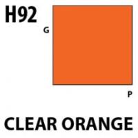 Краска акриловая Mr_Hobby Clear Orange _прозрачный оранжевый__ глянцевая_ 10 мл _H92_