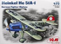 1/72 Хейнкель He51-A1 Германский истребитель-биплан _72193_