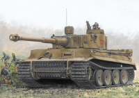 1/72 Нем. танк Pz.Kpfw. VI Ausf.E (Sd.Kfz 181) Tiger I, ранний (Dragon, 7482)